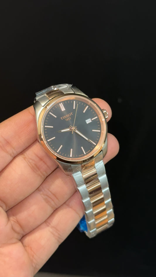 Tissot | Rose Two Tone Oyester | Black Dial