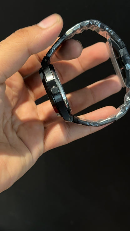 AP Auto | Black Chain | Blue Box Dial