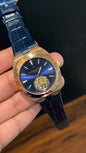 Vacheron Constantin | Rose | Blue Leather Strap | Tourbillon | Shaddy Blue Dial
