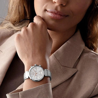 Hugo Boss Women’s Stainless Steel Silver Dial 36mm 1502530