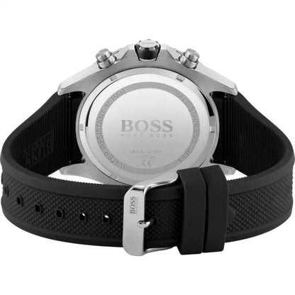 Hugo Boss Men’s Quartz Black Silicone Strap Black Dial 46mm 1513820