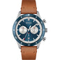 Hugo Boss Men’s Quartz Lather Strap Blue Dial 44mm Watch 1513860
