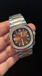 PP Auto | Rose Two Tone | Brown Dial