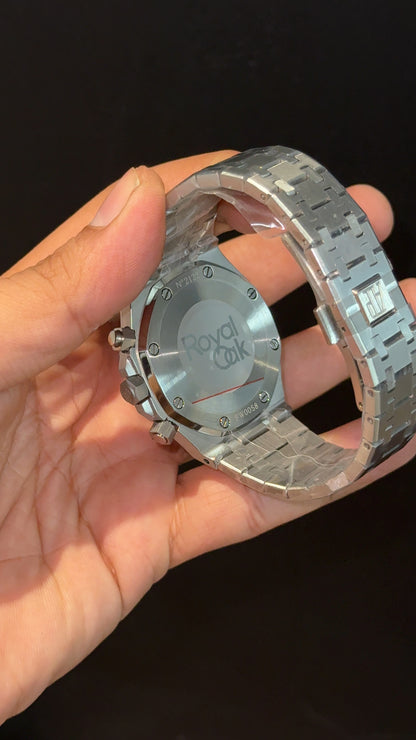 AP | Silver Chain | Light Silver Chrono Dial