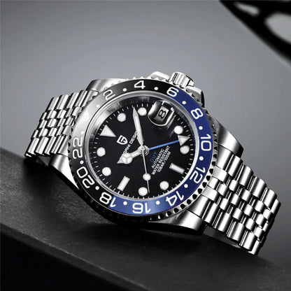 Pagani Design GMT Batman Automatic Men's watch PD-1662-BB