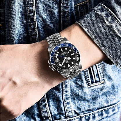 Pagani Design GMT Batman Automatic Men's watch PD-1662-BB
