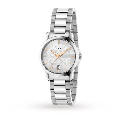 Gucci Women’s  | Quartz Stainless Steel Black Dial 32mm YA125406 (Copy)