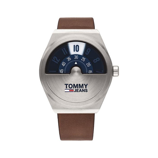 Tommy Hilfiger Men’s Quartz Leather Strap Blue Dial 42mm 1791772 - twentyfour