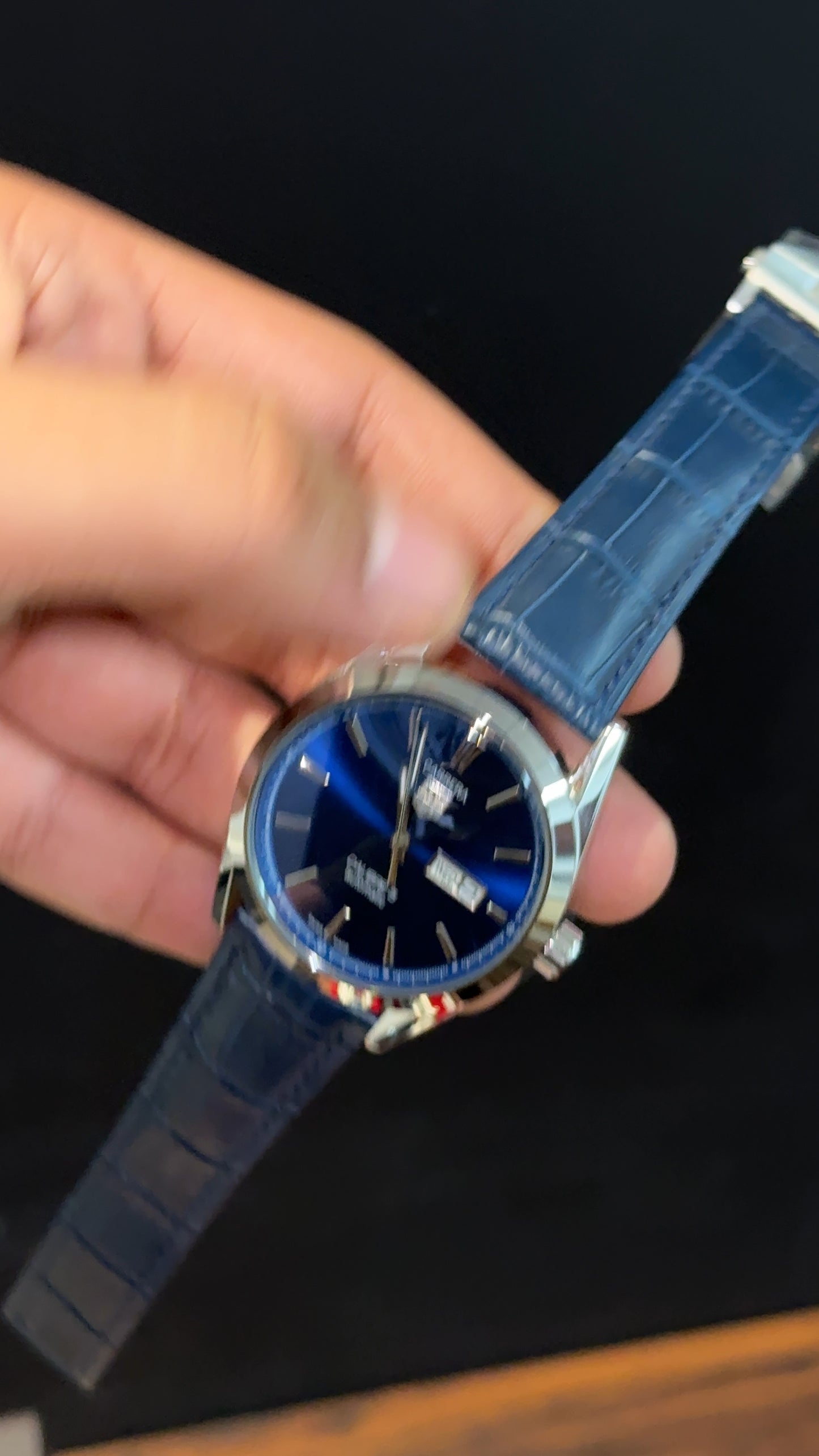 Tag Carrera | Calibre 5 | Blue Strap | DayDate | Blue Dial