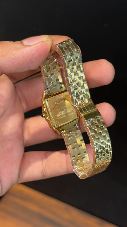 Cartier Panthere | 22mm | Woman  | Gold Chain | White Dial