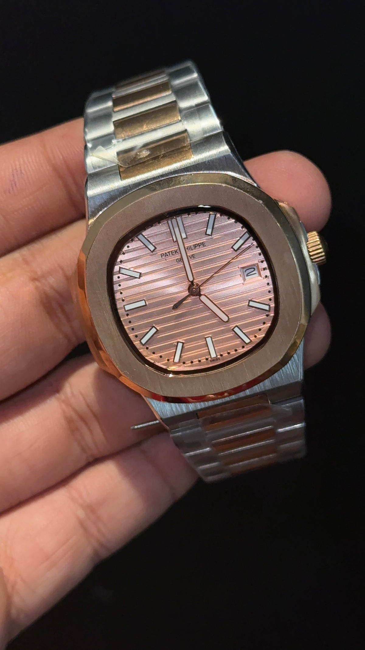 PP Auto | Rose Two Tone | Light Rose Dial