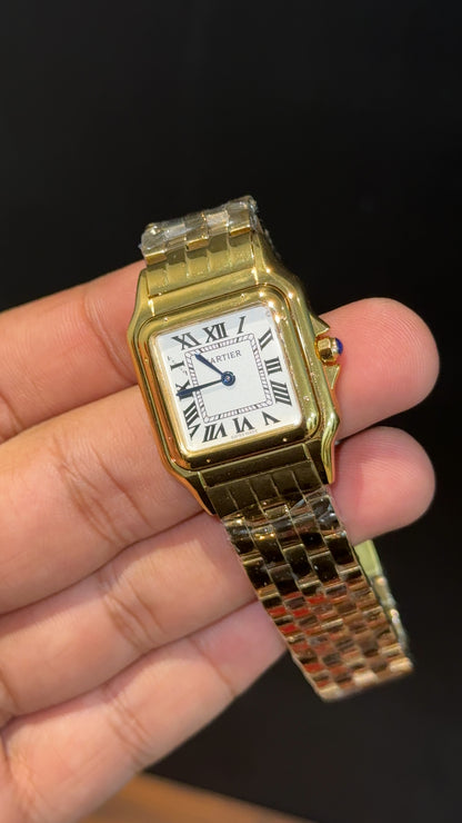 Cartier Panthere | 26mm | Woman | Gold Chain | White Dial