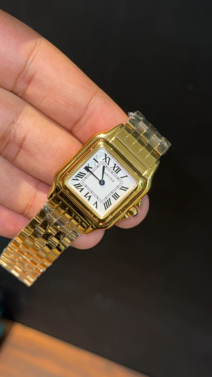 Cartier Panthere | 26mm | Woman | Gold Chain | White Dial