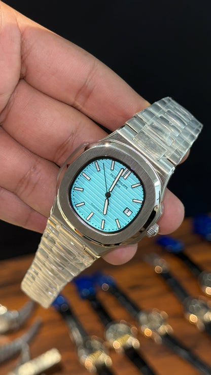 PP Auto | Silver Chain | Tiffany Dial