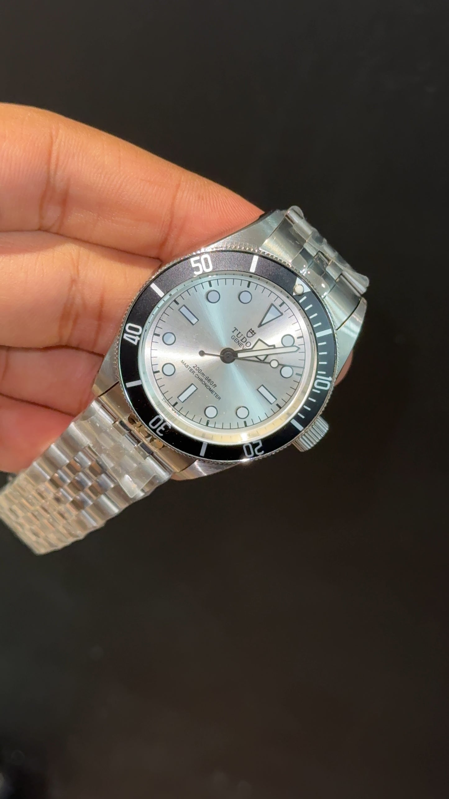 Tudor | Black Bay 68 | Silver Chain | Silver White Dial