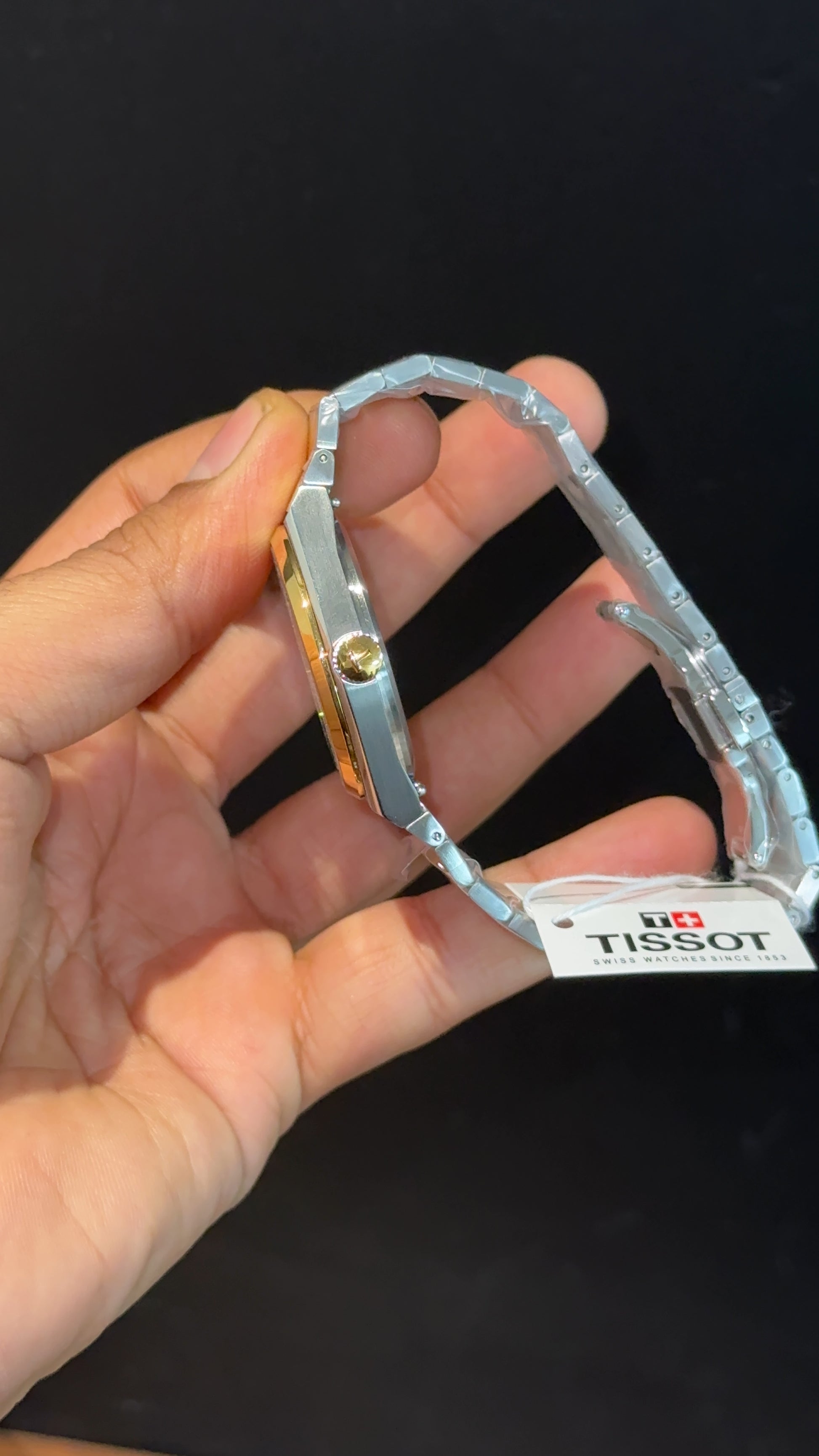 Tissot Prx | Quartz | Gold Two Tone | Gold Texture Dial - twentyfour