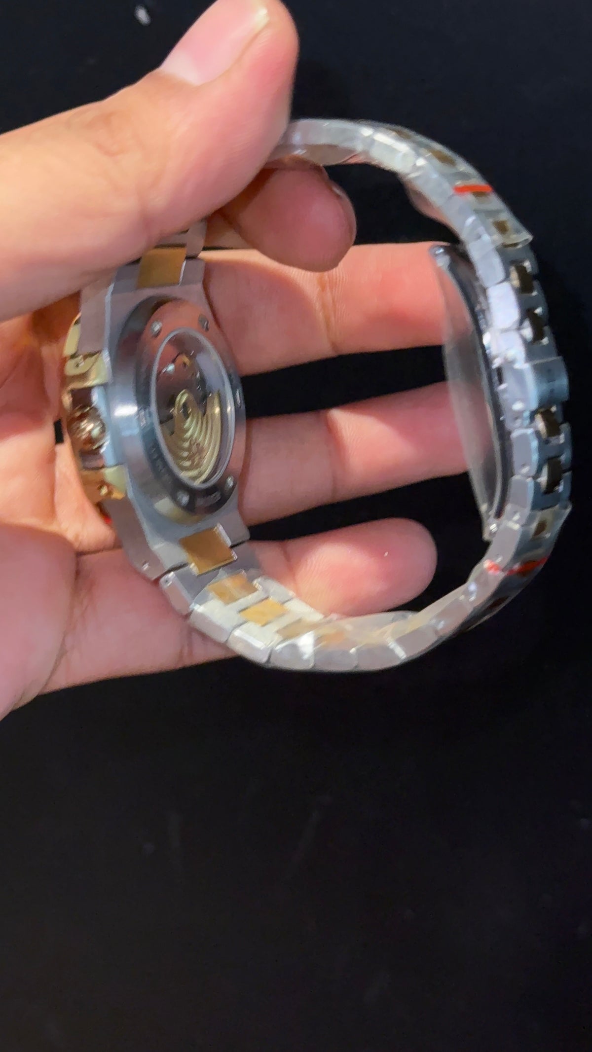 Pp Auto | Rose Two Tone | Gold Dial