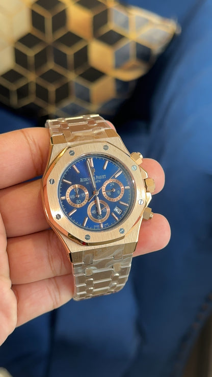 Ap Chrono | Rose | Blue Dial