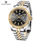 Pagani Design Datejust Black Two tone PD-1645 - twentyfour
