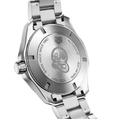 Tag Heuer Aquaracer Men’s Automatic Swiss Made Silver Stainless Steel Blue Dial 43mm Watch WAY201B.BA0927 - twentyfour