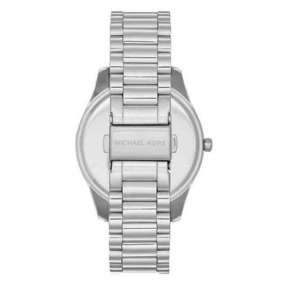Michael Kors Men’s Quartz Silver Stainless Steel Blue Dial 41mm Watch MK3225