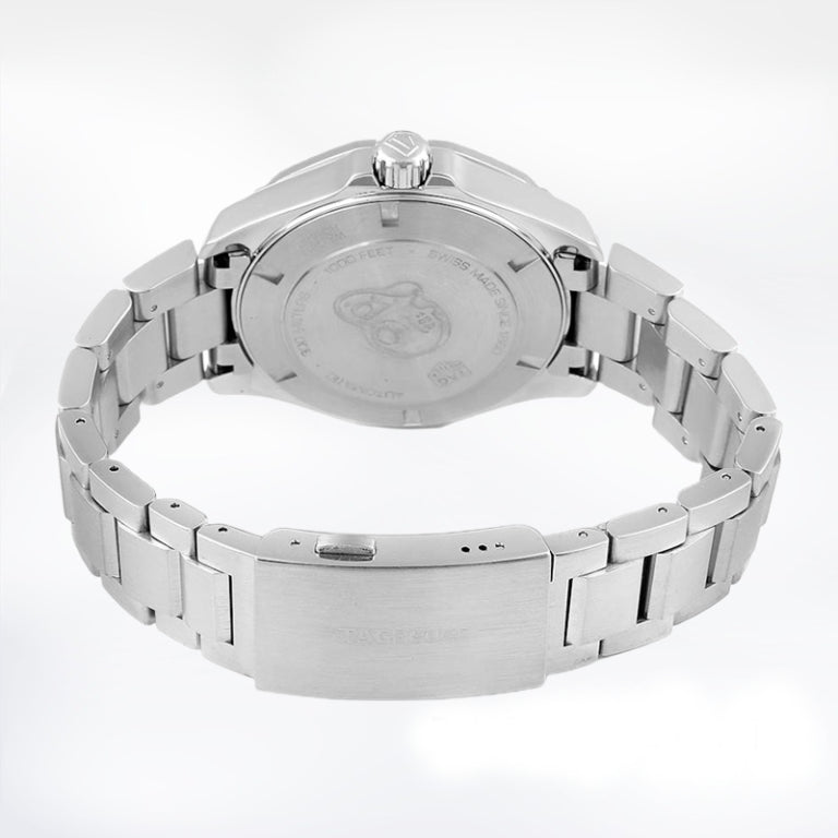 Tag Heuer Aquaracer Men’s Automatic Swiss Made Silver Stainless Steel White Dial 43mm WAY2013.BA0927 - twentyfour