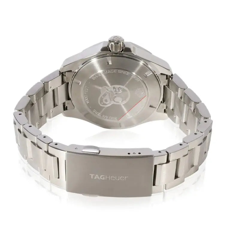 Tag Heuer Aquaracer Men’s Automatic Swiss Made Silver Stainless Steel Green Dial 43mm | WAY2015.BA0927