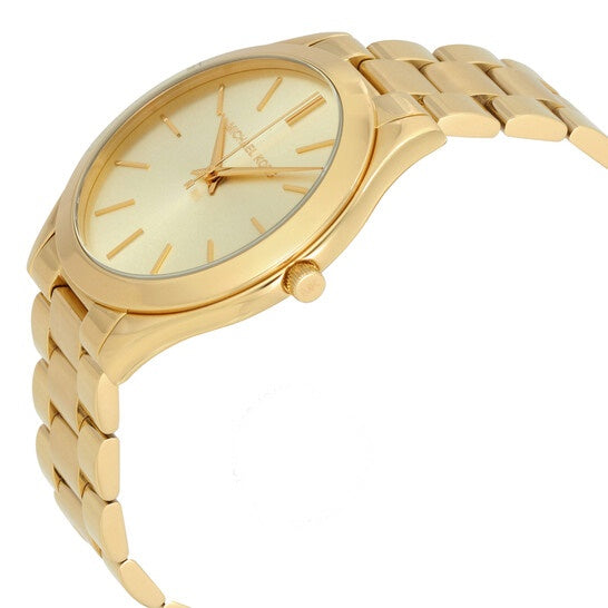 Michael Kors Women’s Quartz Gold Stainless Steel Champagne Dial 42mm Watch MK3179