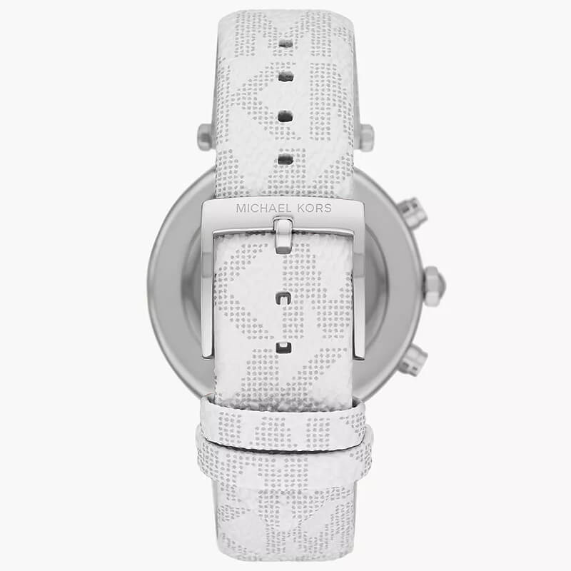 Michael Kors Women’s Quartz White Leather Strap White Dial 39 mm Watch MK7226