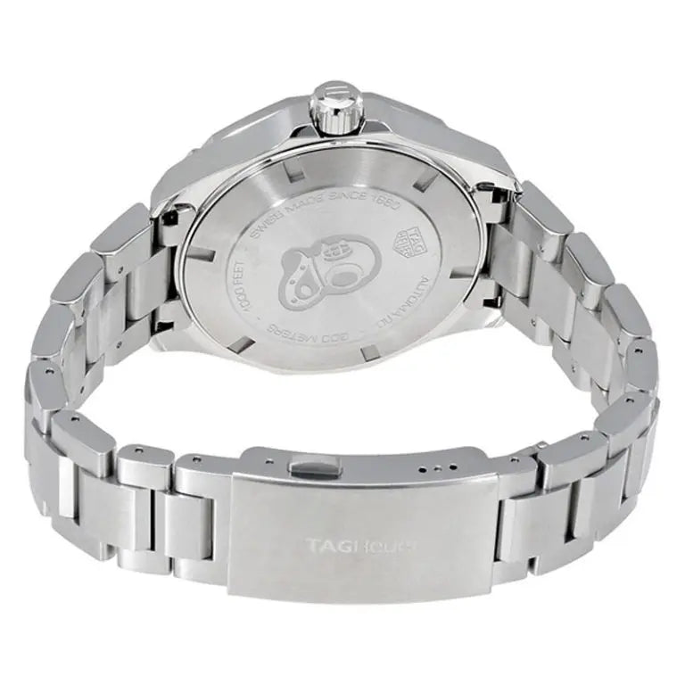 Tag Heuer Aquaracer Men’s Automatic Swiss Made Silver Stainless Steel Blue Dial 43mm WAY2012.BA0927 - twentyfour