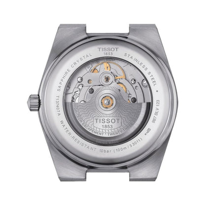 TISSOT PRX Men’s Swiss Made Powermatic Silver Stainless Steel Ice Blue Dial 40mm Watch T137.407.11.351.00
