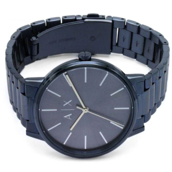 Armani Exchange Men’s Quartz Blue Stainless Steel Blue Dial 42mm Watch AX2702