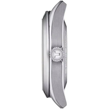 TISSOT Men’s Swiss Made Powermatic Silver Stainless Steel Green Dial 40mm Watch T127.407.11.091.01