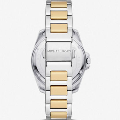 Michael Kors Women’s Quartz Two-tone Stainless Steel Black Dial 36mm Watch MK7265