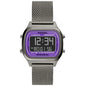 Fossil Men’s Digital Grey Stainless Steel Negative Display Dial 40mm FS5888 - twentyfour