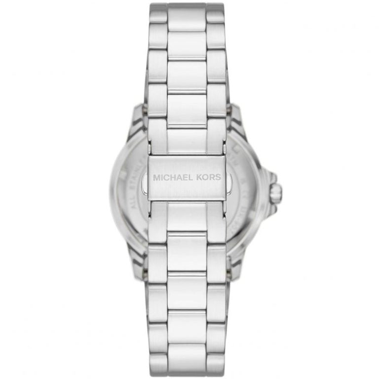 Michael Kors Men’s Quartz Silver Stainless Steel Blue Dial 40mm Watch MK9079