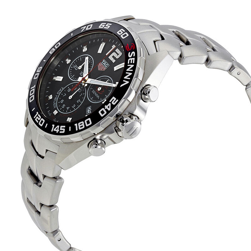 Tag Heuer Formula 1 Men’s Quartz Swiss Made Silver Stainless Steel Black Dial 43mm Watch CAZ1015.BA0883 - twentyfour
