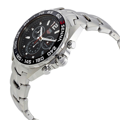 Tag Heuer Formula 1 Men’s Quartz Swiss Made Silver Stainless Steel Black Dial 43mm Watch CAZ1015.BA0883 - twentyfour