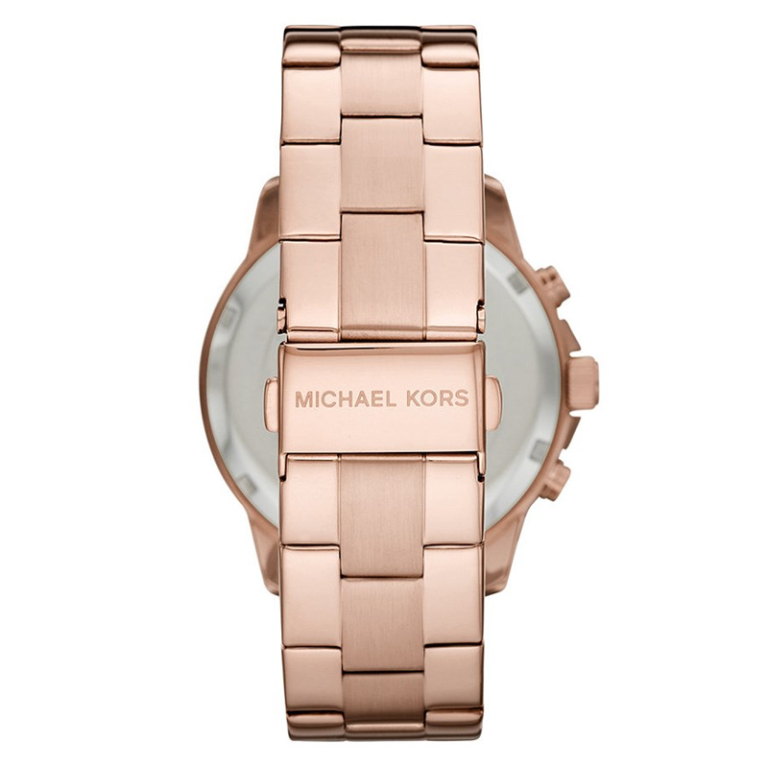 Michael Kors Men’s Quartz Rose Gold Stainless Steel Rose Gold Dial 42mm Watch MK5778
