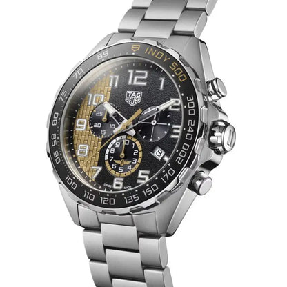 Tag Heuer Formula 1 Men’s Quartz Swiss Made Silver Stainless Steel Black Dial 43mm Watch CAZ101AU.BA0842 - twentyfour