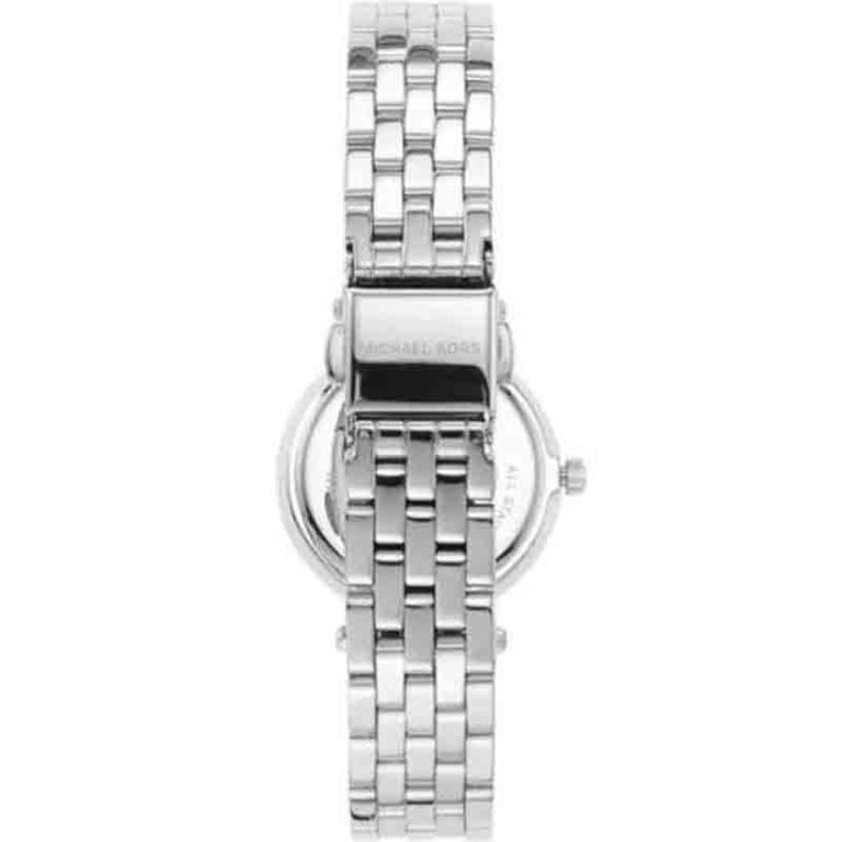 Michael Kors Women’s Quartz Stainless Steel Silver Dial 26mm Watch MK3294