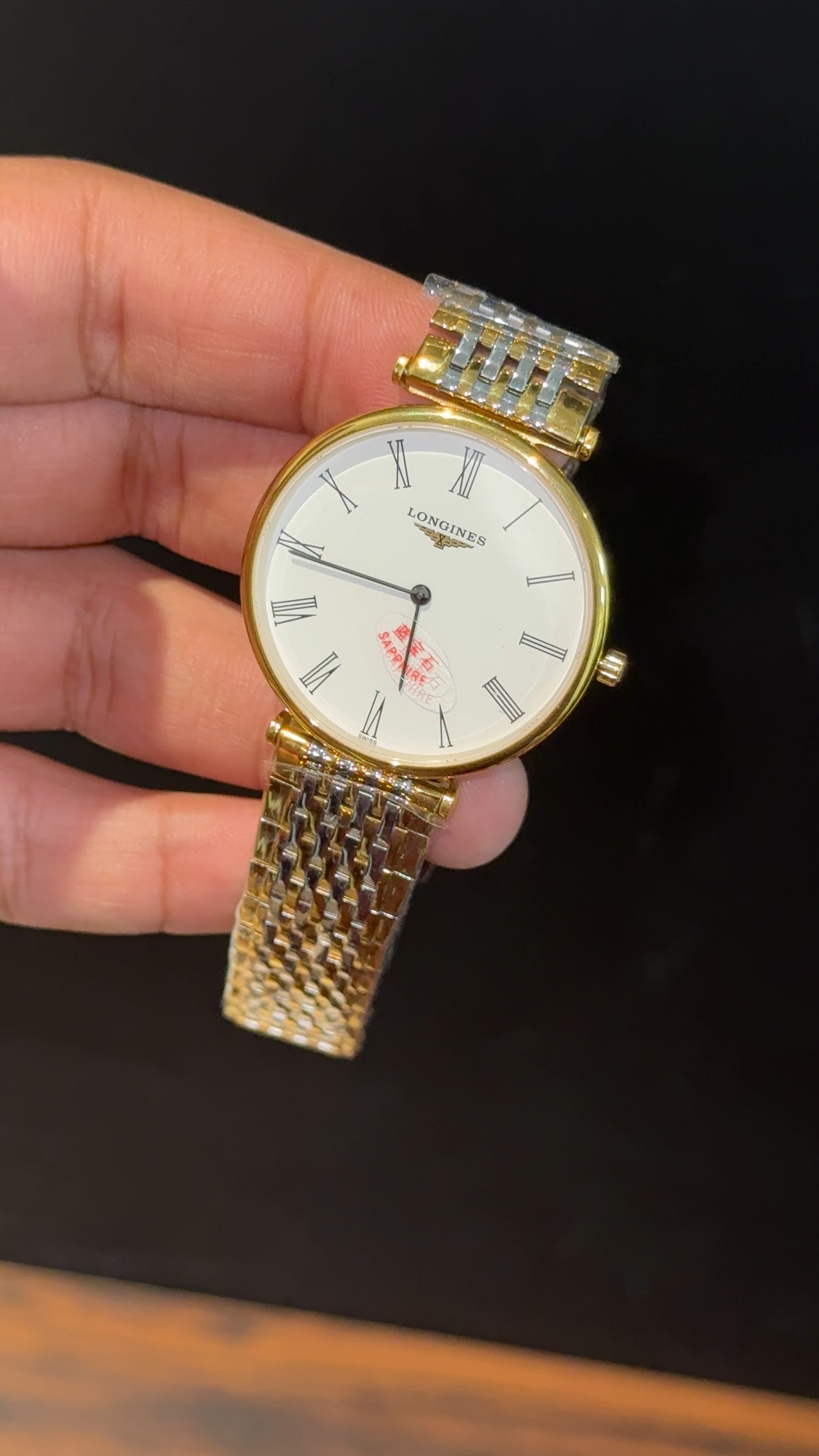 Longines | Gold Two Tone | White Plain Dial - twentyfour
