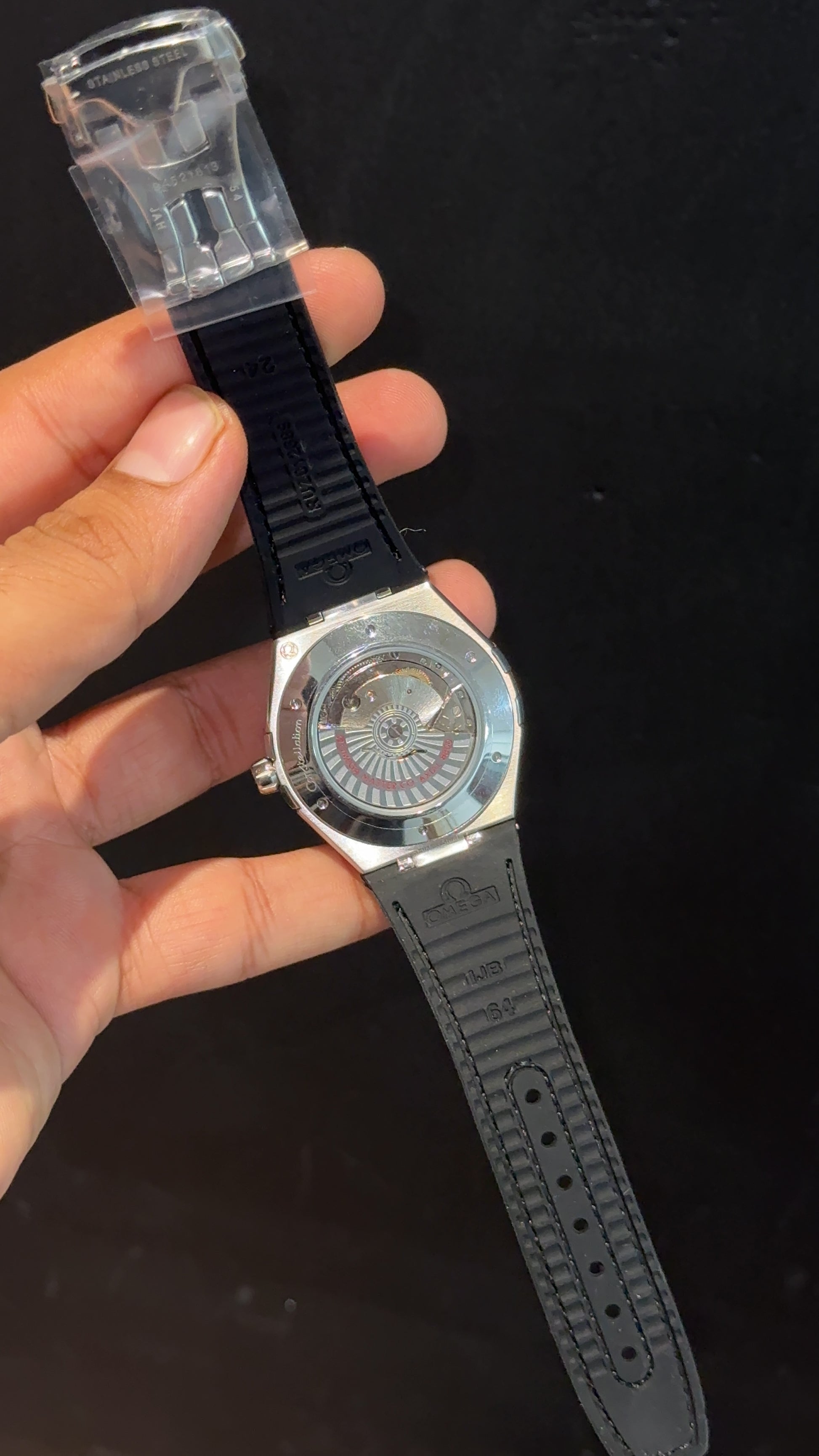 Omega Constellation | Silver Case | Black Strap | White Dial - twentyfour