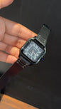 Cartier Santos | Black Case | Black Strap | Black Dial - twentyfour