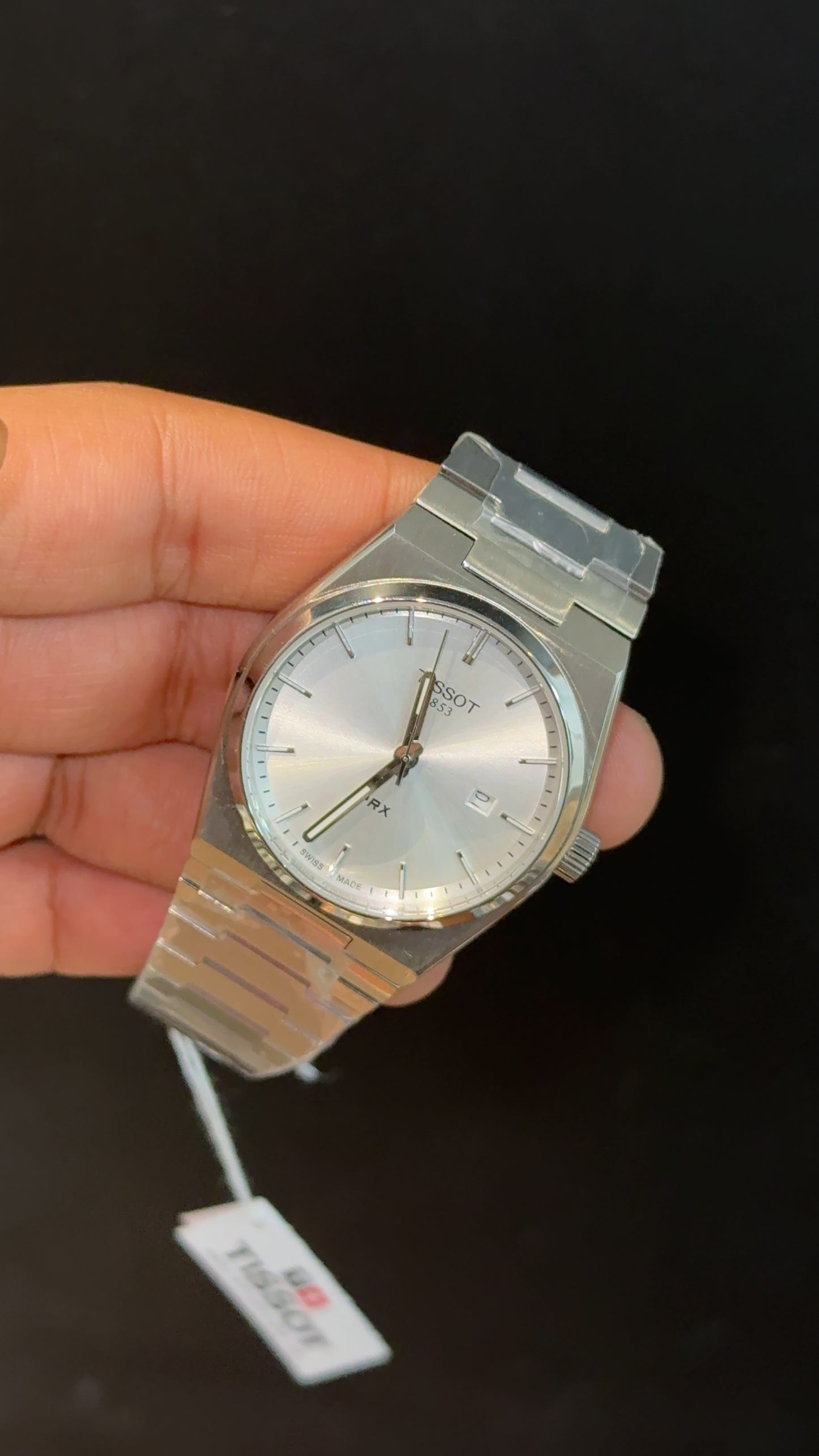 Tissot Prx | Quartz | Silver Chain | Silver Plain Dial - twentyfour