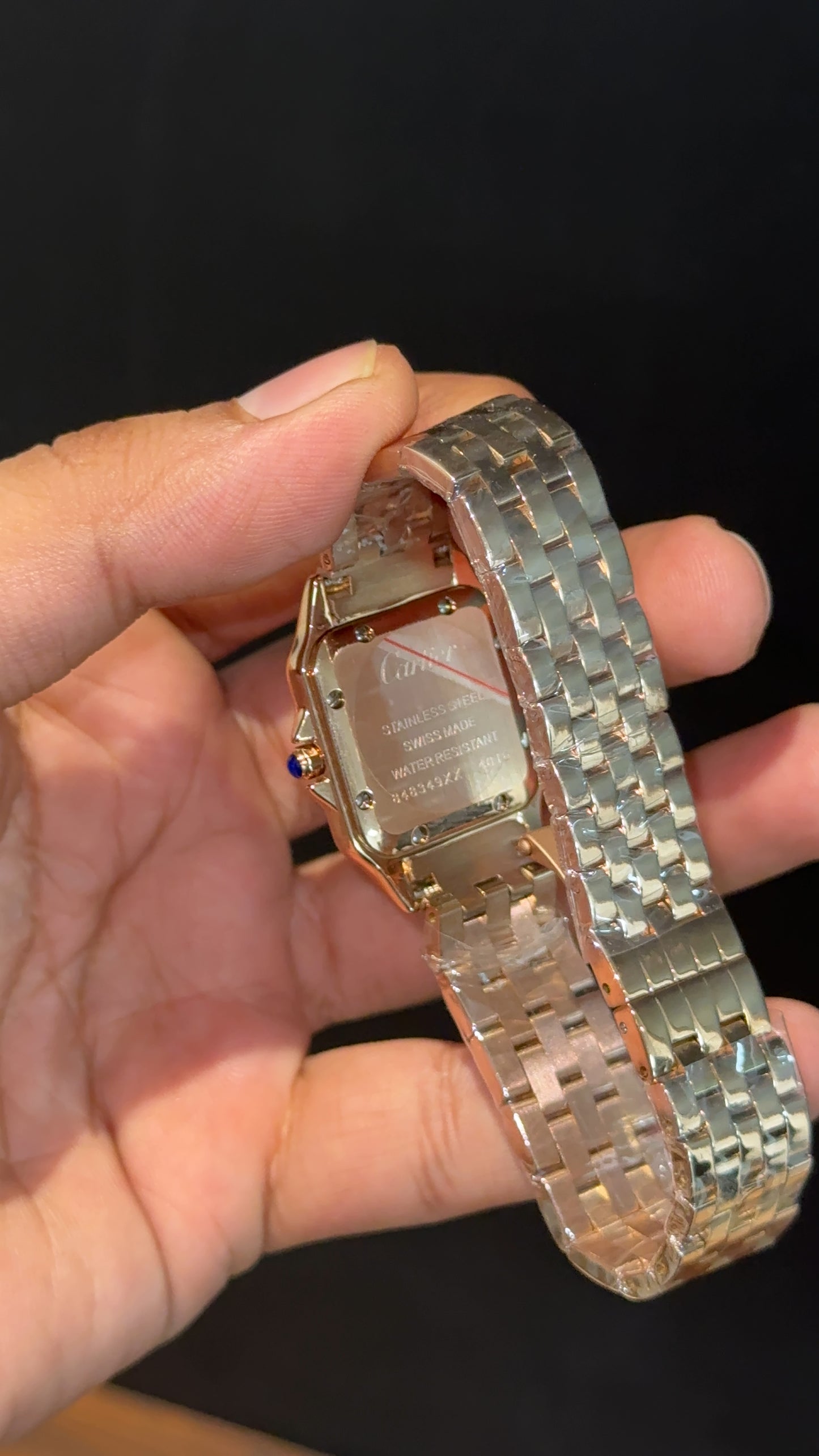 Cartier Panthere | 26mm | Woman  | Diamond Case | Rose Chain | White Dial