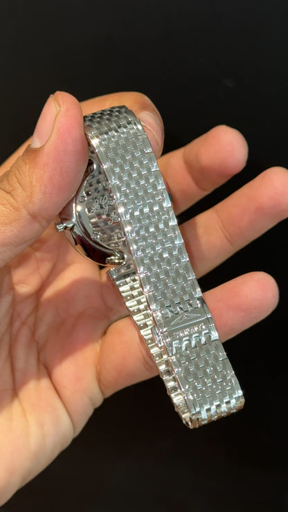 Longines | Silver Chain | Blue Plain Dial - twentyfour