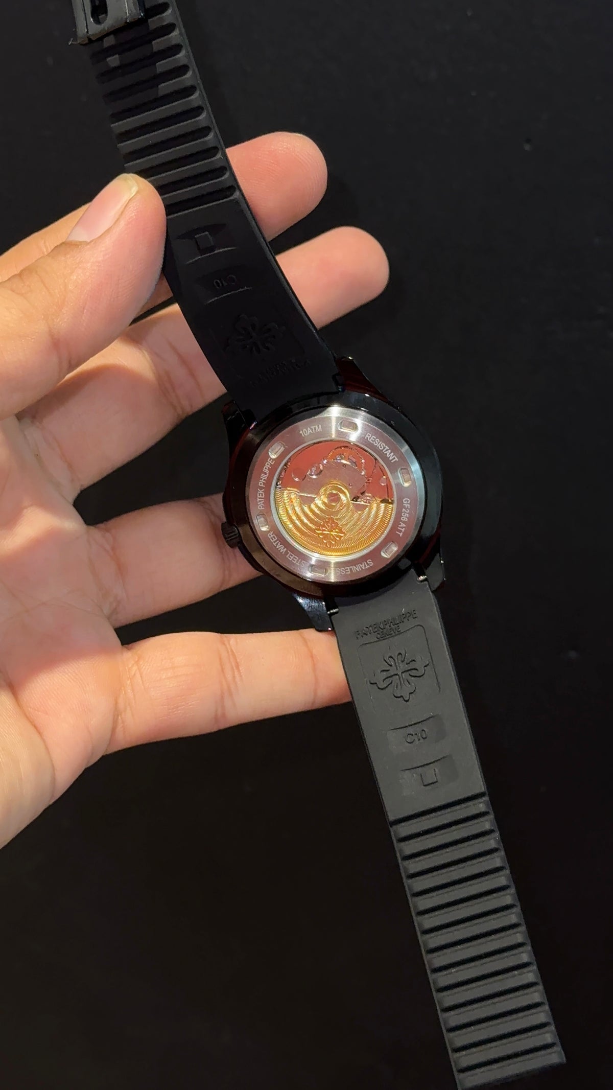 Pp Auto | Aquanaut | Black Strap | All Black