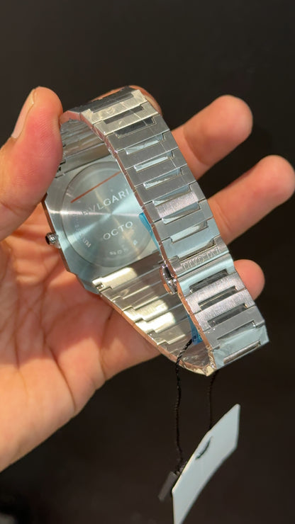 Bvlgari | Silver Chain | White Dial