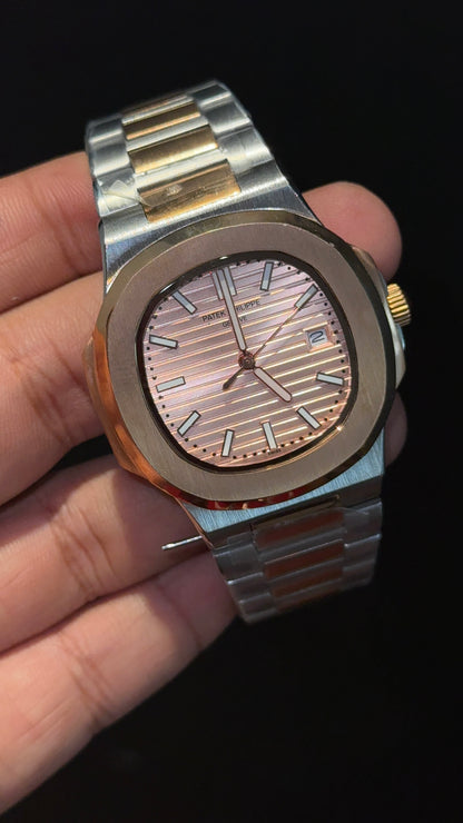 PP Auto | Rose Two Tone | Light Rose Dial